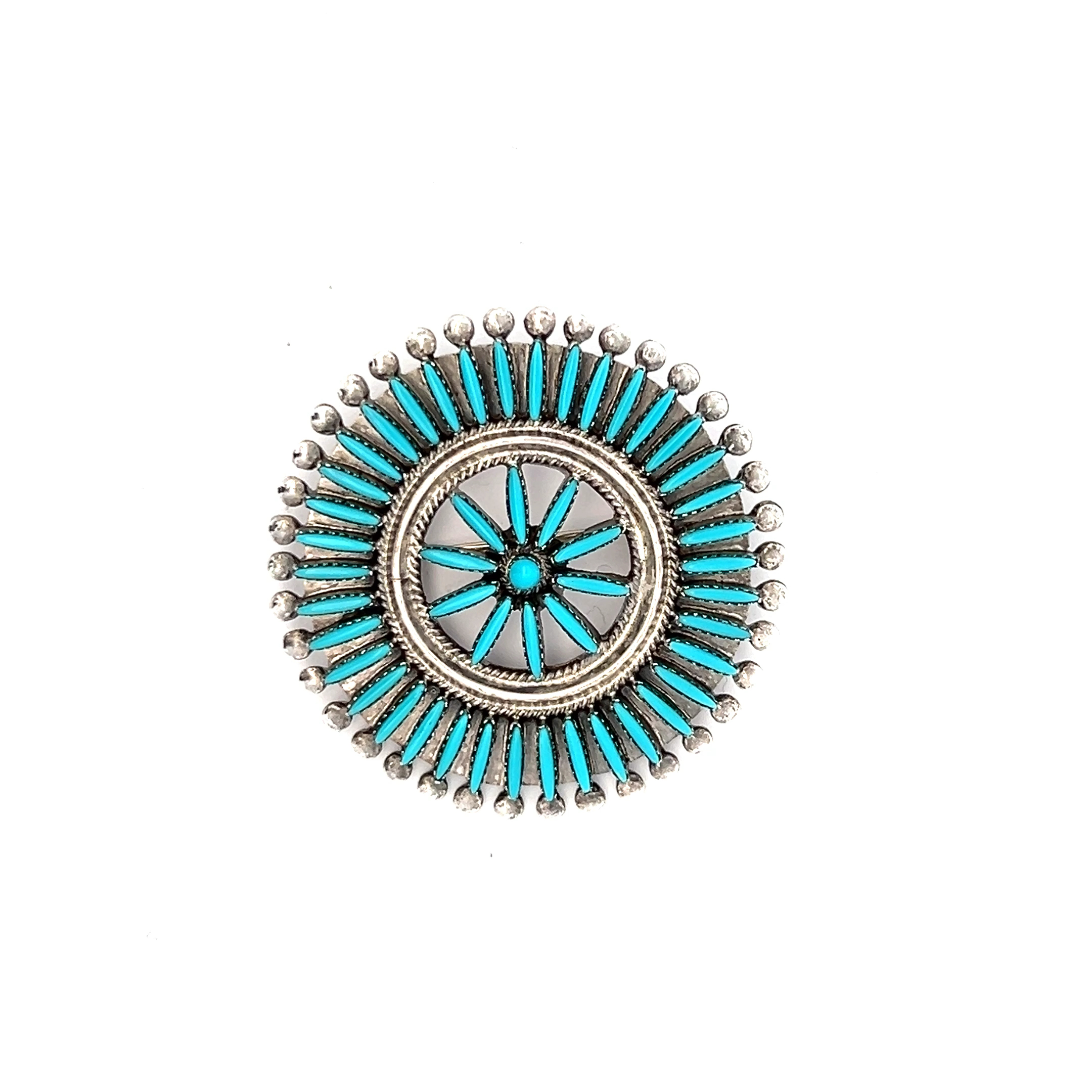 Native American outlet Sterling Brooch