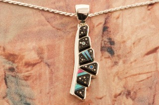 calvin begay night sky necklace