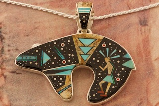 calvin begay bear pendant