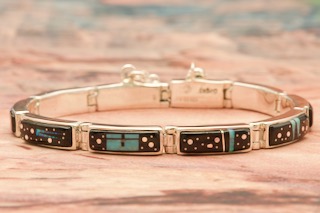 Buy Starry Night Two Layer Sterling Silver Chain Bracelet by