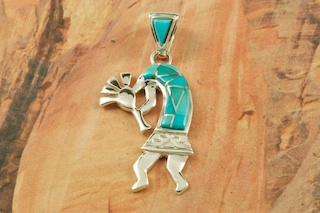 kokopelli pendant