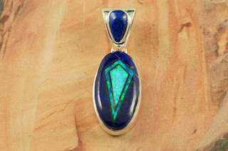 Treasures of the Southwest: Calvin Begay Pendant